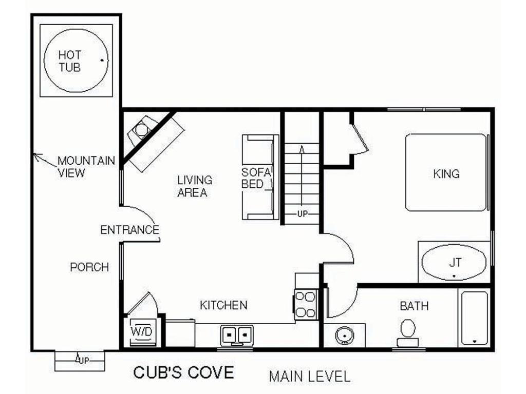 Cubs Cove Villa Gatlinburg Eksteriør bilde